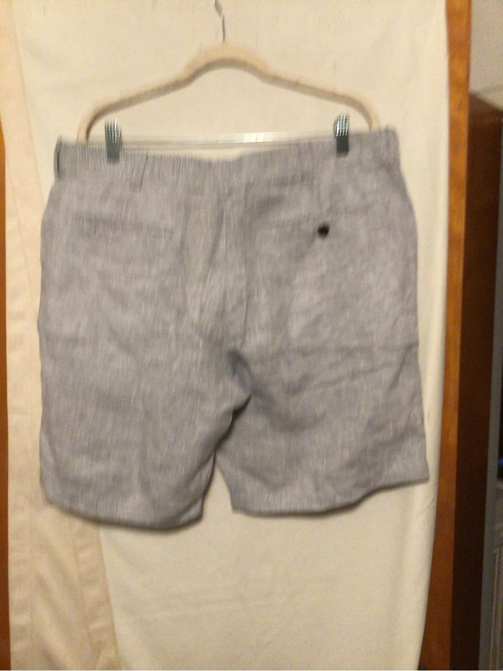 J.Crew linen casual summer wardrobe staple shorts SZ 36 inseam 9”